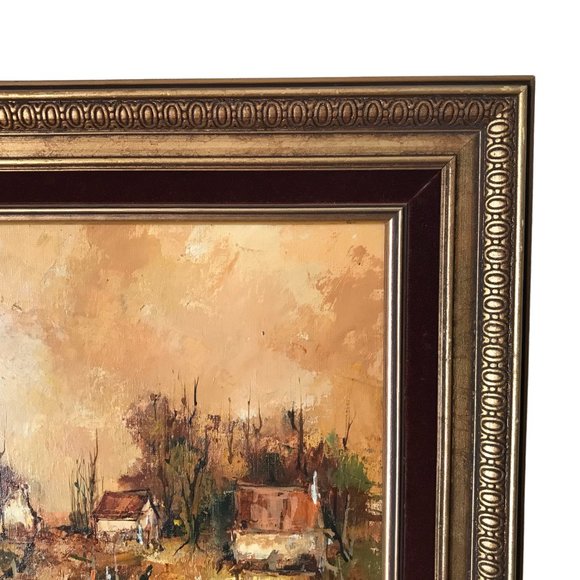 Claude Farcy Original Oil on Canvas Painting - Picture 5 of 8